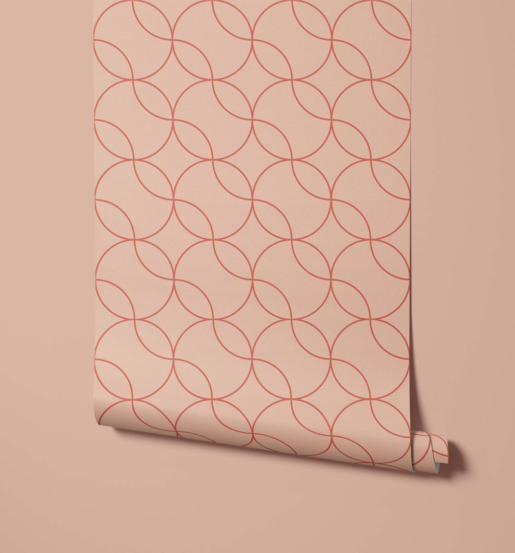 Groove Retro Wallpaper Print