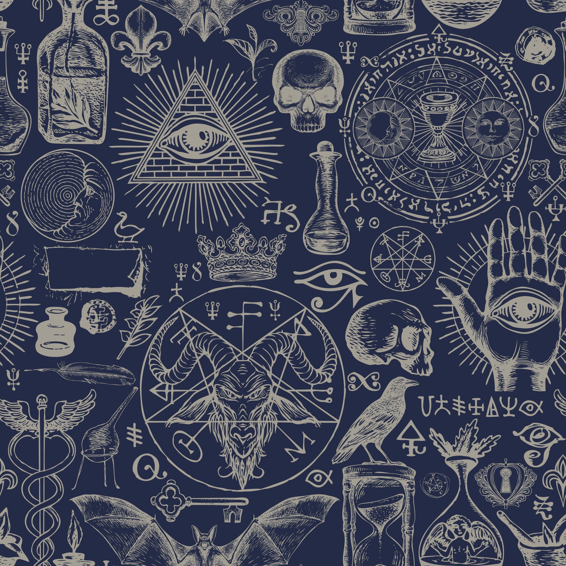 Diablo Gothic Occult Wallpaper