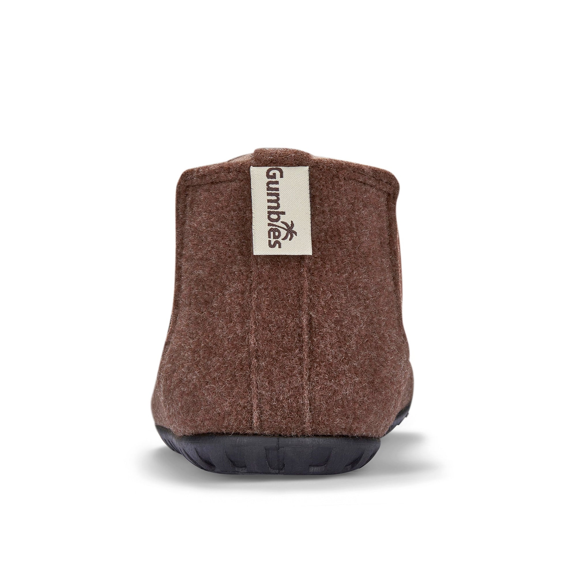 Women's Slipper Boot in Chocolate and Cream