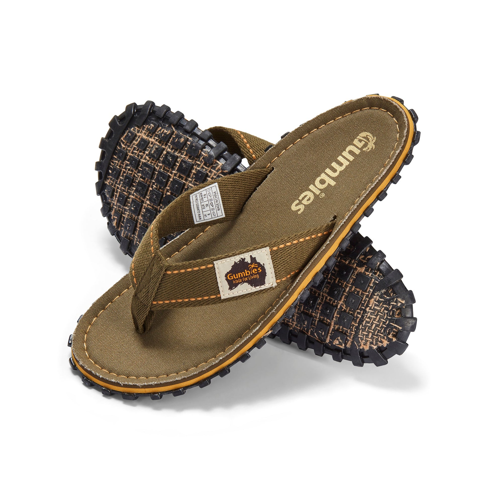Islander Flip Flops Women's Classic Khaki