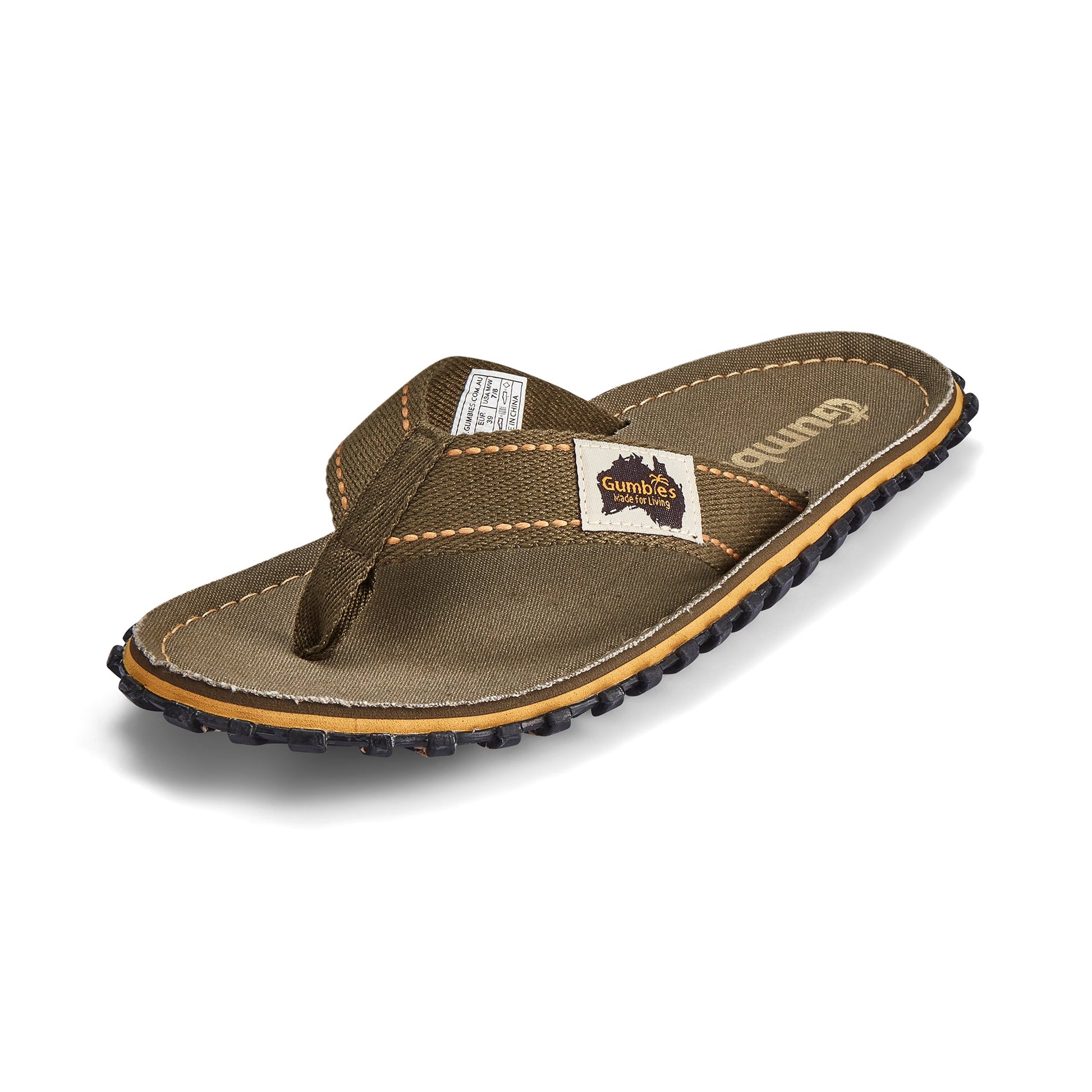Islander Flip Flops Women's Classic Khaki