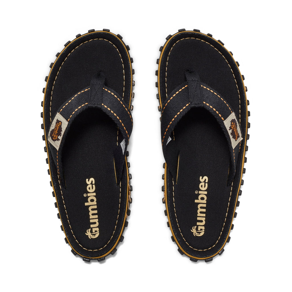 Classic Black Flip Flops for Men