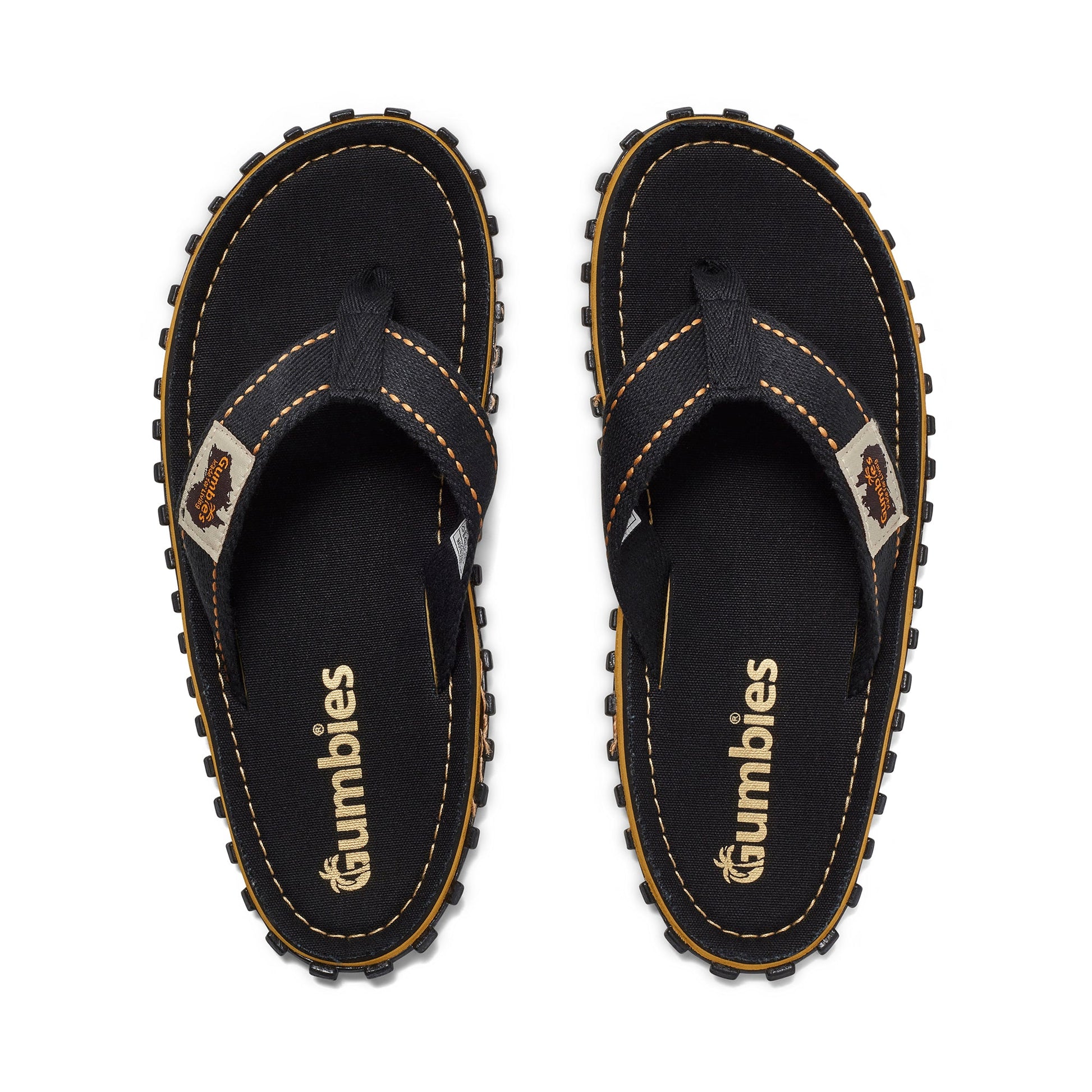 Classic Black Flip Flops for Men