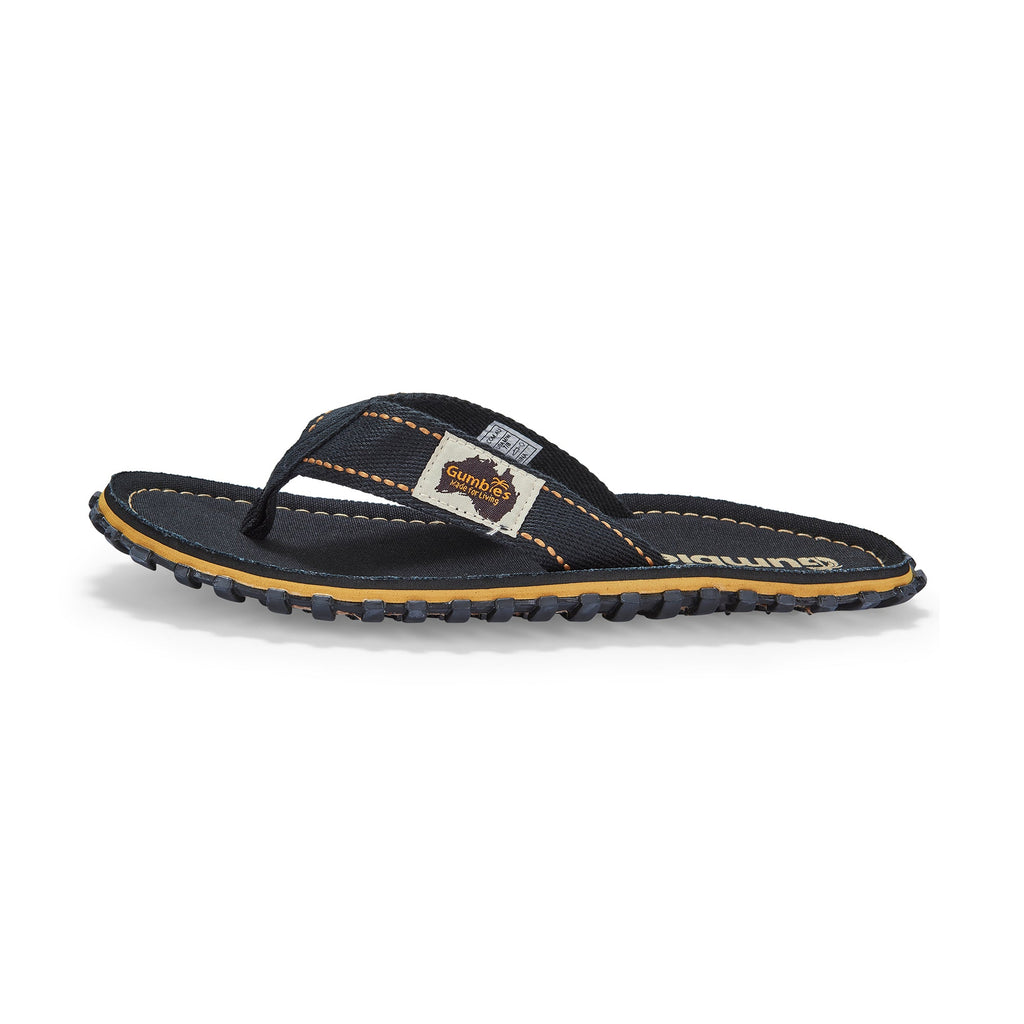 Classic Black Flip Flops for Men