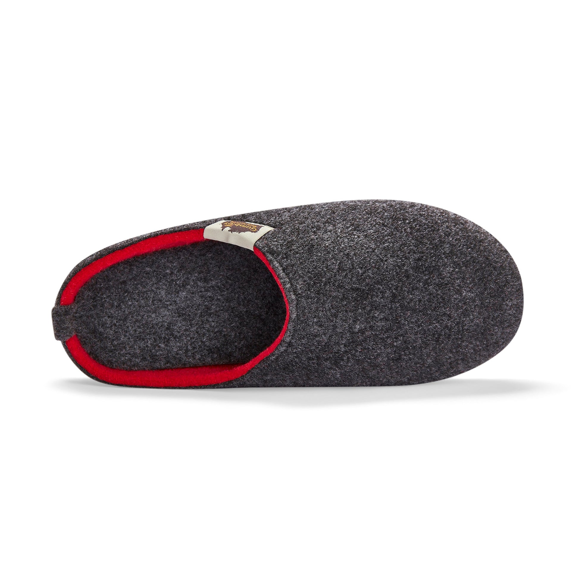 Outback Women's Slipper in Charcoal and Red