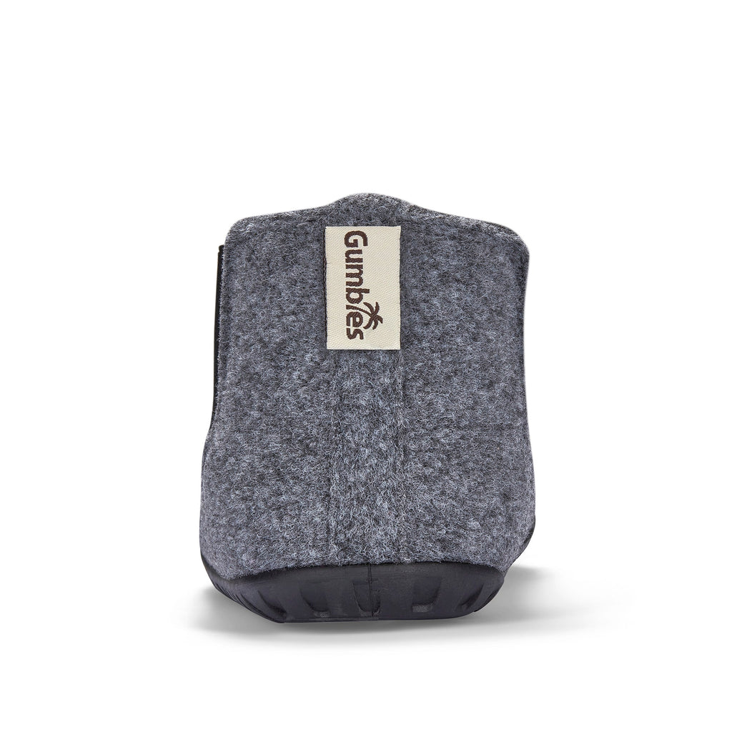 Brumby Men's Slipper Boot in Grey and Charcoal