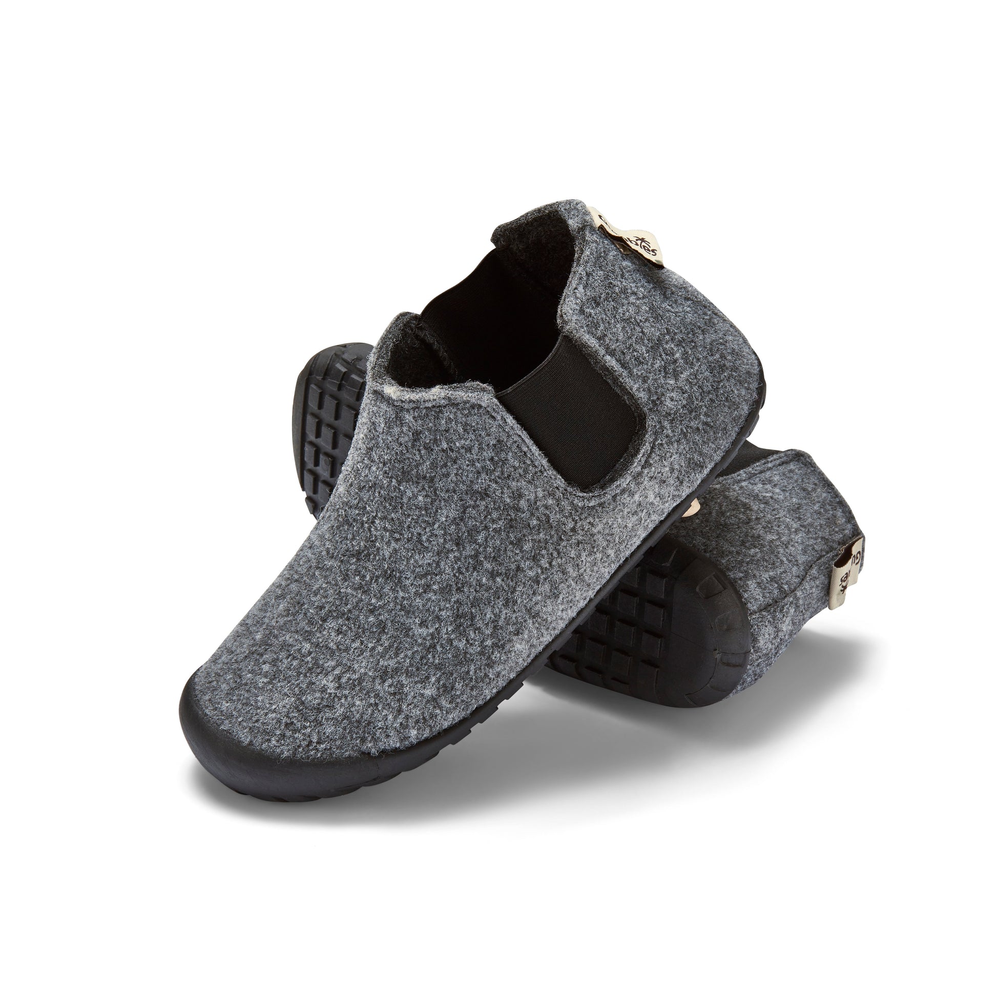 Brumby Men's Slipper Boot in Grey and Charcoal