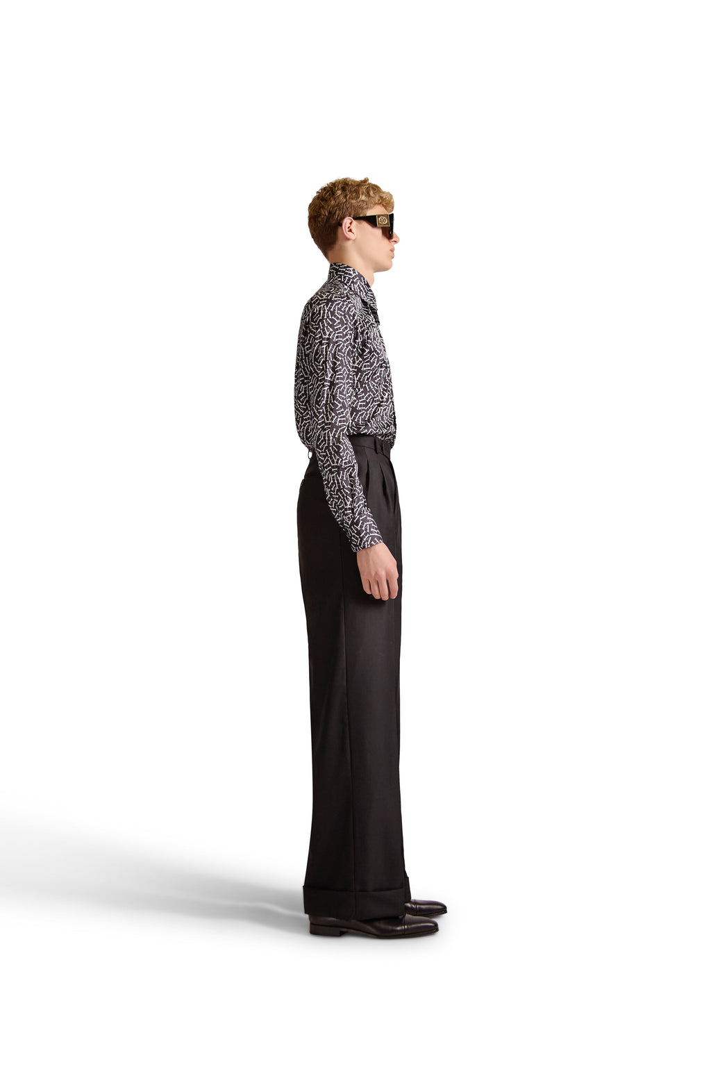 Tailored Fit Monogram Initial Shirt