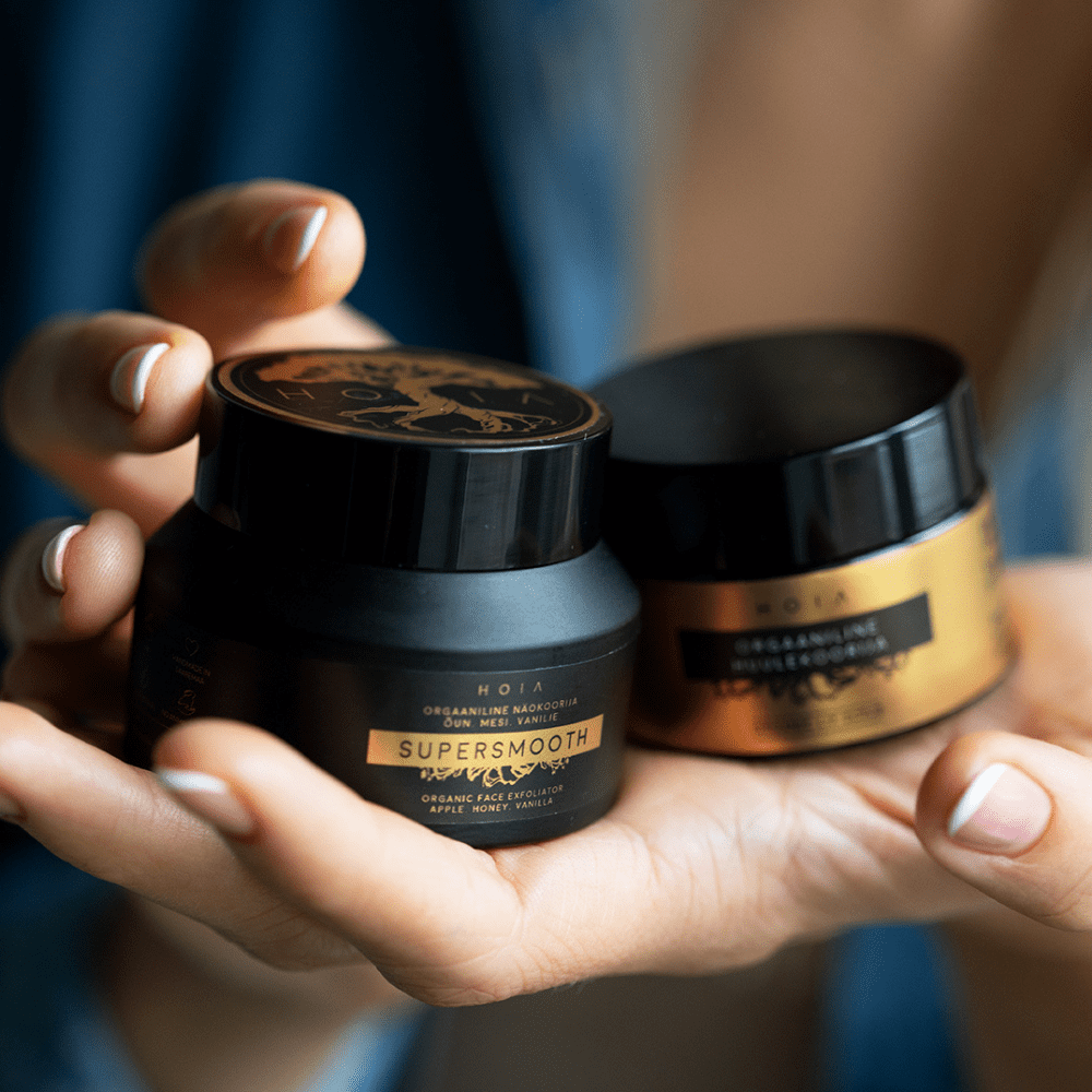 Revitalize Your Skin with the Organic Facial Scrub - Get Smooth, Radiant Skin Naturally by HOIA at www.brixbailey.com