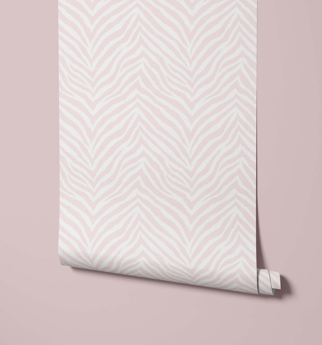 Zebra Print Wallpaper