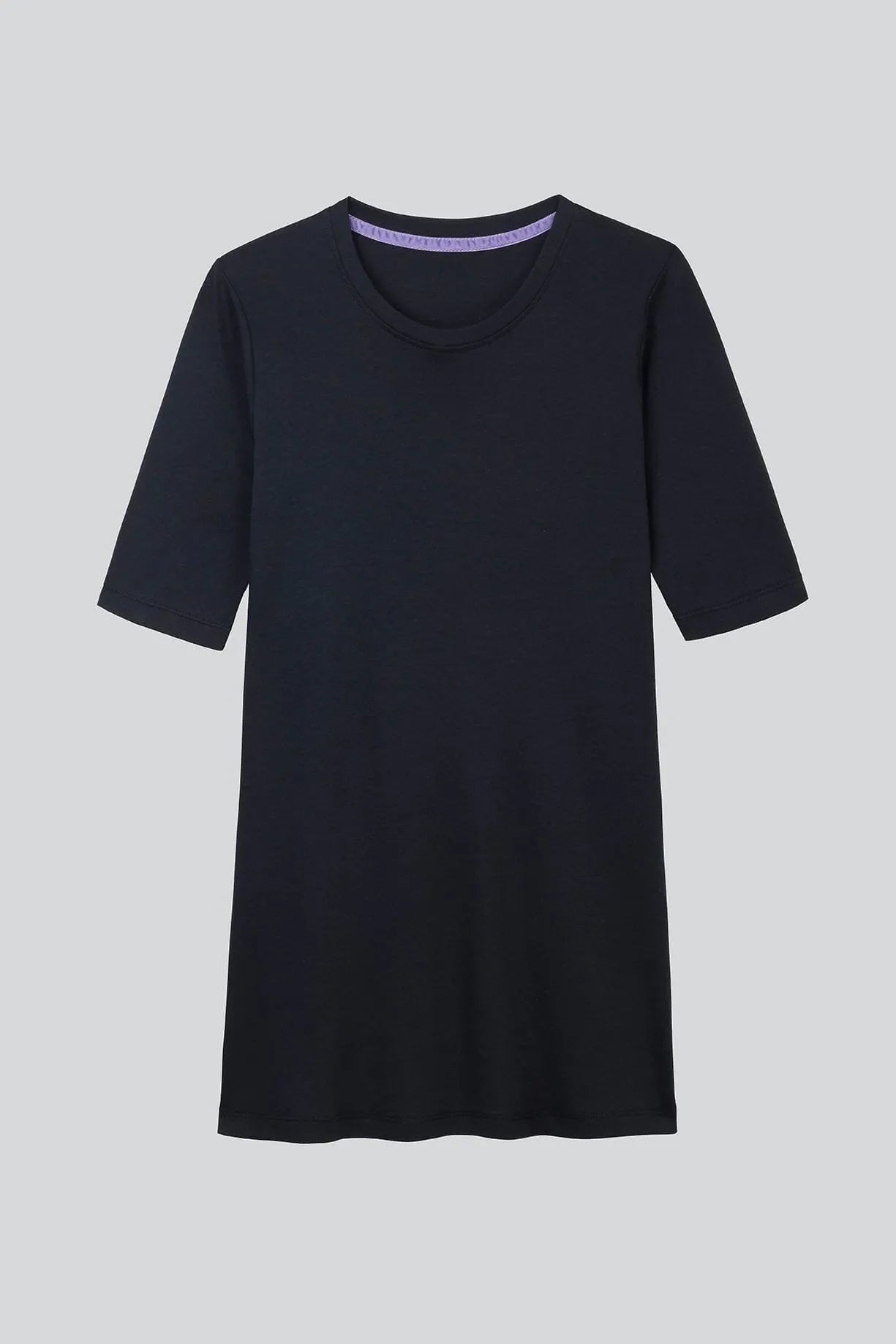 Women's Half Sleeve Crew Neck Cotton Modal Blend T-Shirt