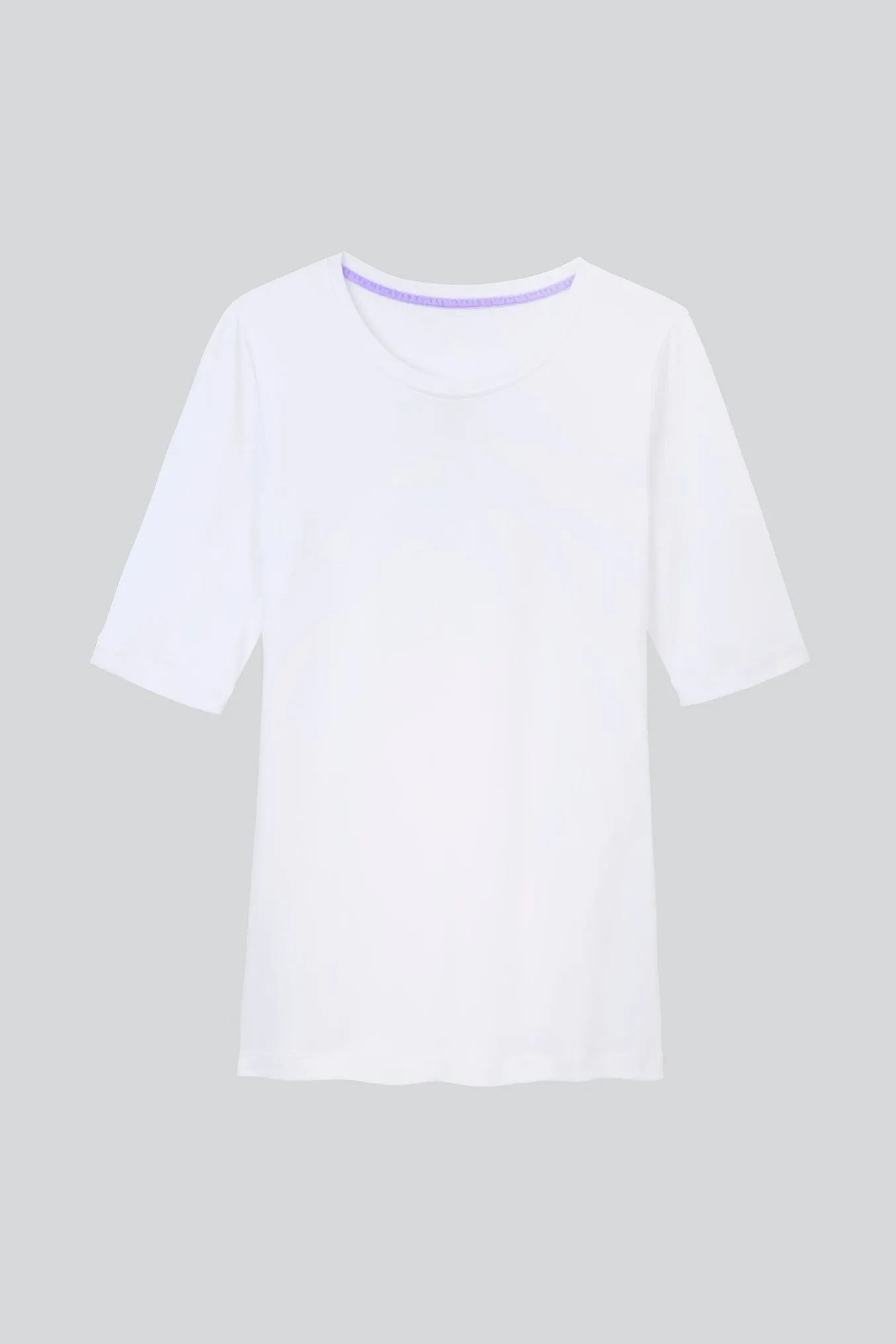 Women's Half Sleeve Crew Neck Cotton Modal Blend T-Shirt
