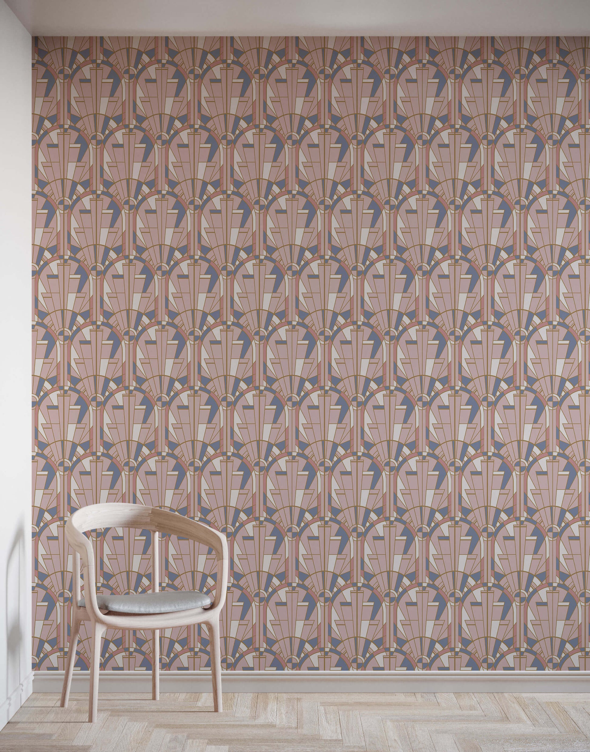 Harmon Art Deco Wallpaper