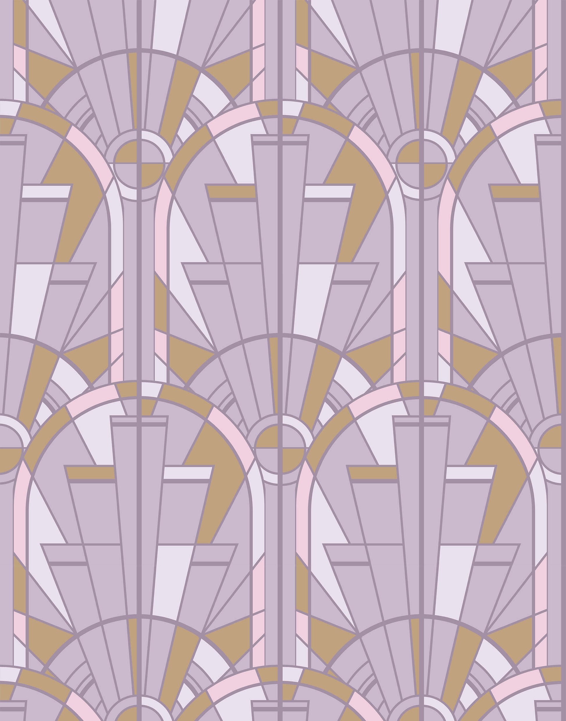 Harmon Art Deco Wallpaper