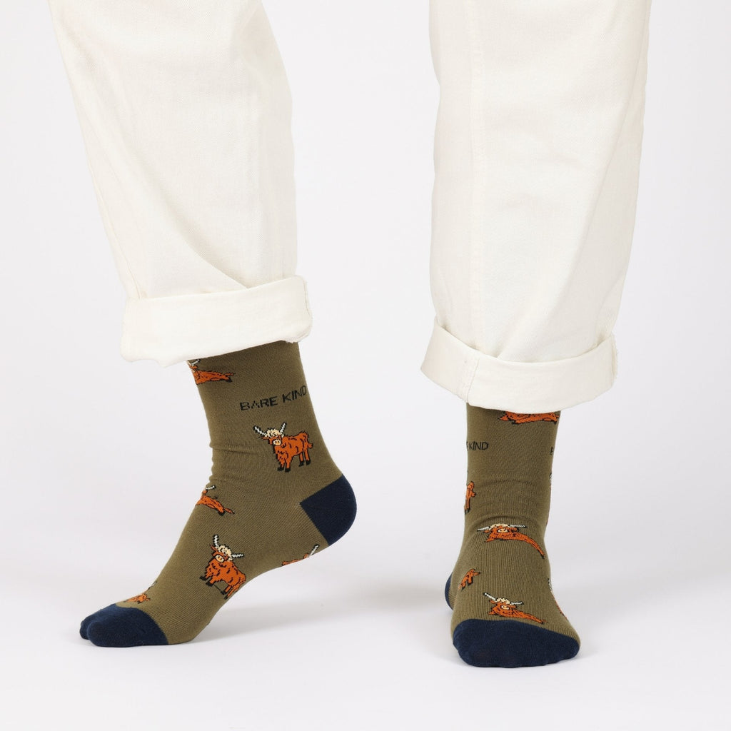Farm Animals Bundle of 3 Bamboo Socks