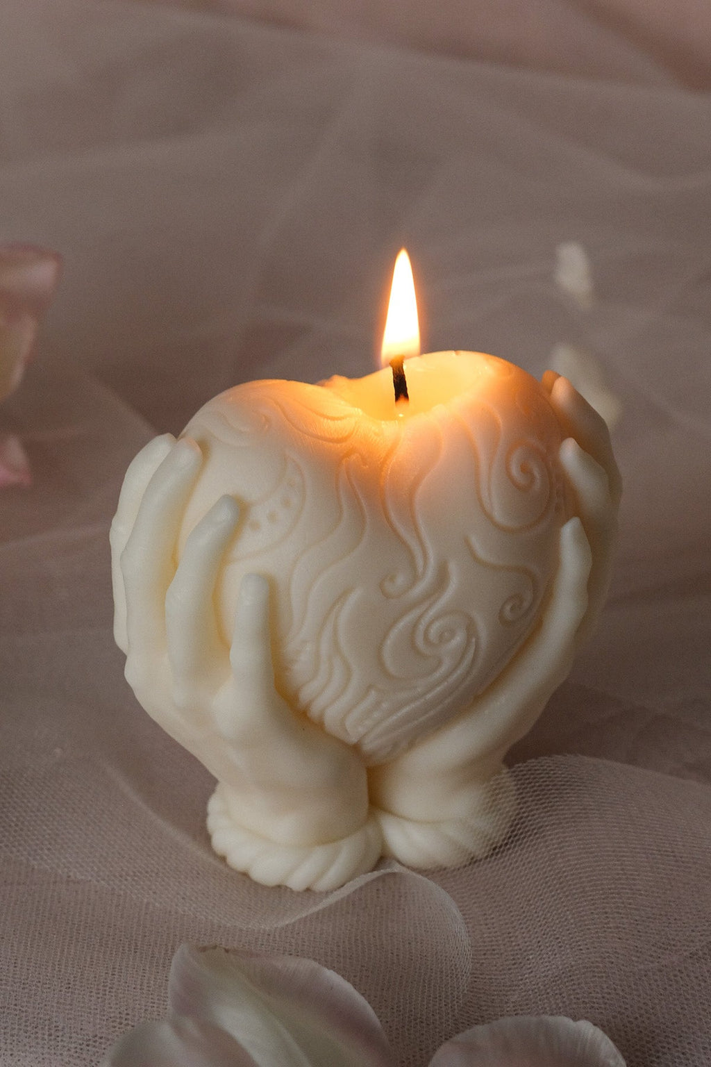 Heart Shaped Candle to Hold