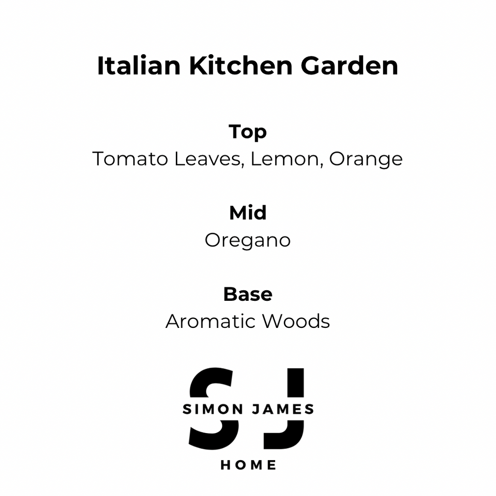 Italian Kitchen Garden Handmade Soy Wax Candle