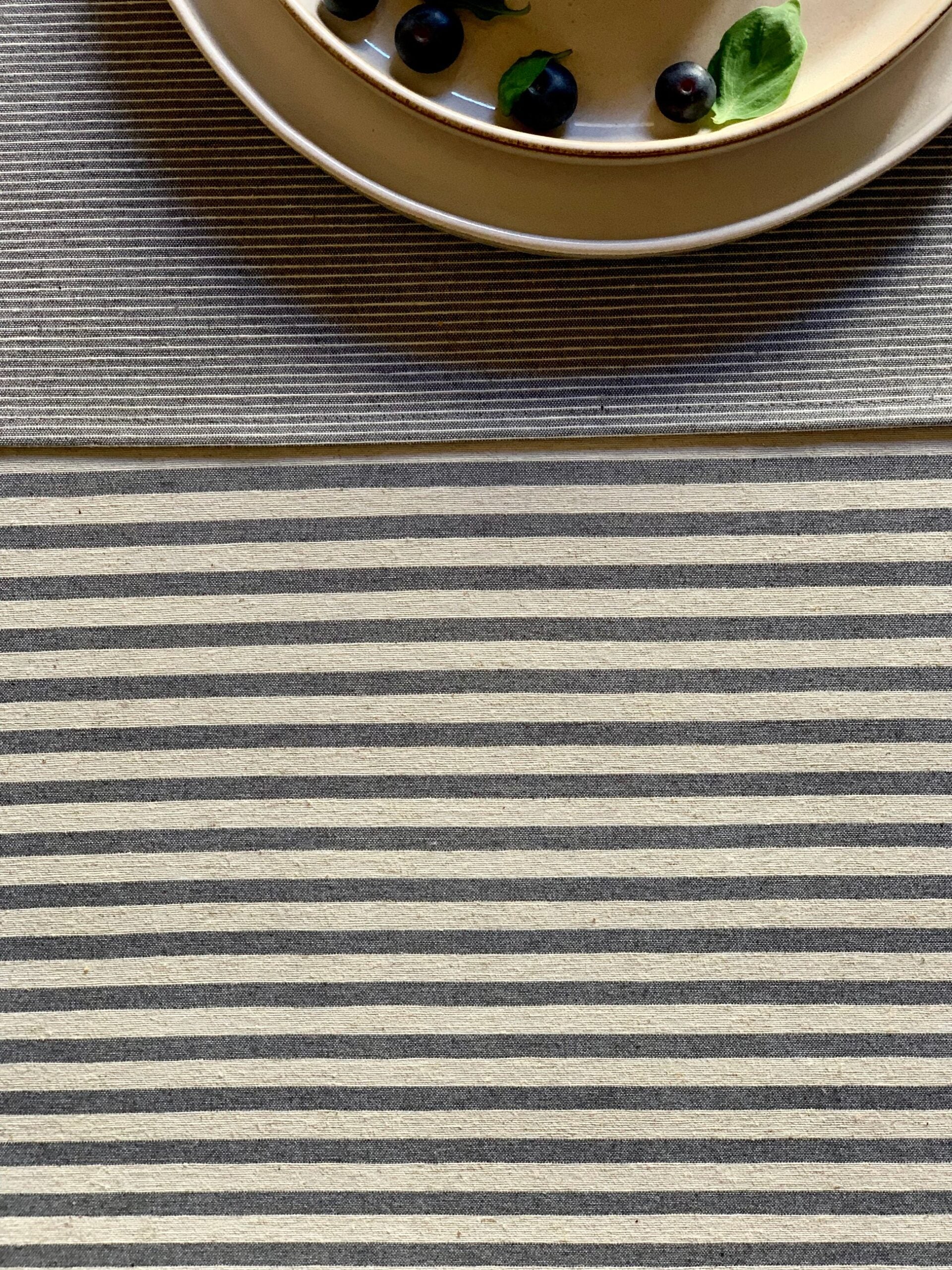 Eco-Friendly Nordic Table Runner – Stylish & Sustainable by Hortensias Home at www.brixbailey.com
