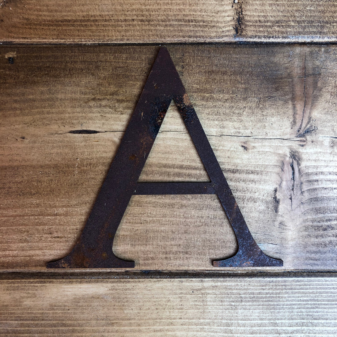 Rustic Metal Letters and Numbers 5 inch and 12 inch for Home and Garden Decor