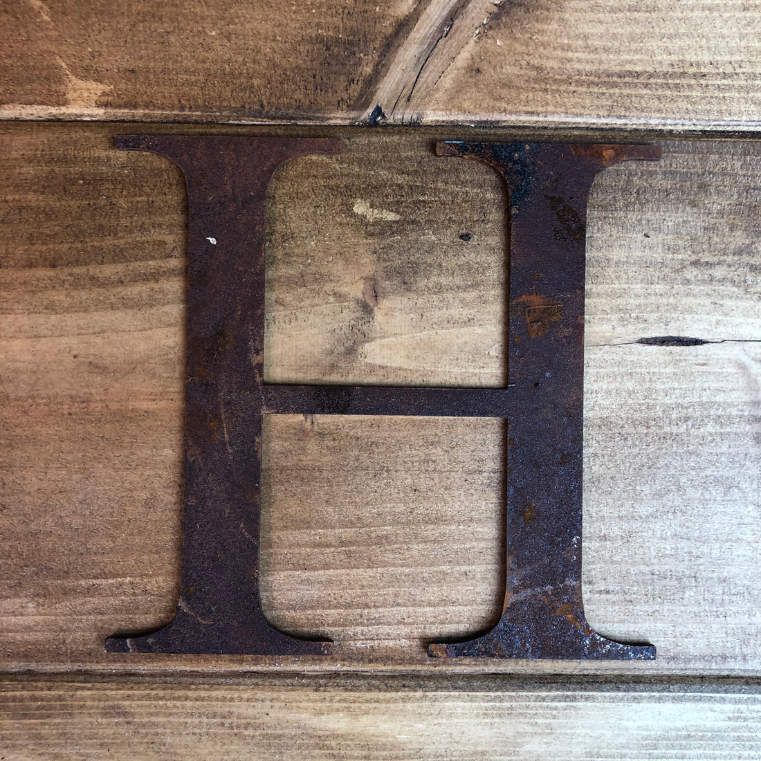 Rustic Metal Letters and Numbers 5 inch and 12 inch for Home and Garden Decor