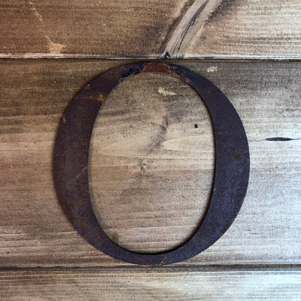 Rustic Metal Letters and Numbers 5 inch and 12 inch for Home and Garden Decor