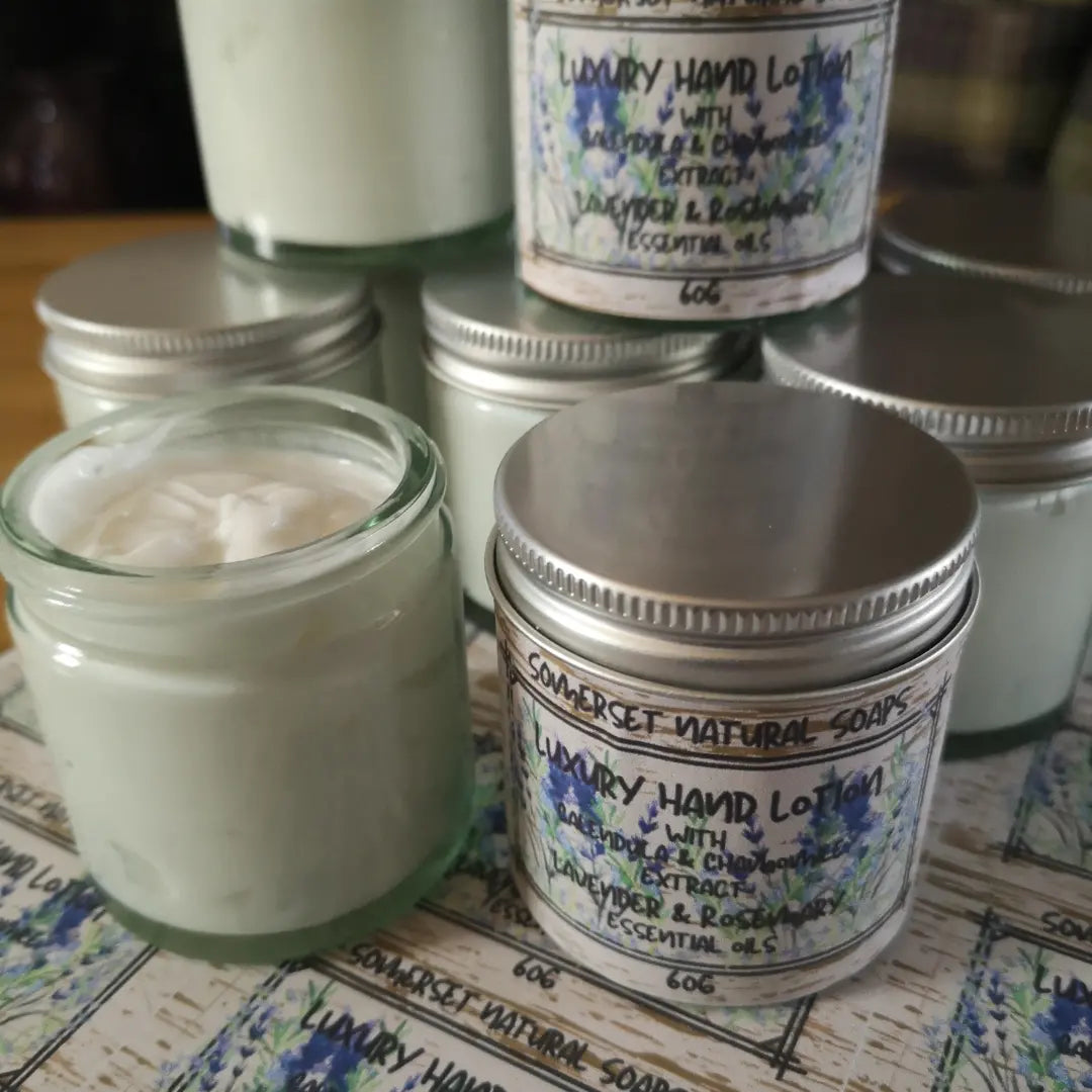 Luxury Hand Lotion with Lavender and Rosemary