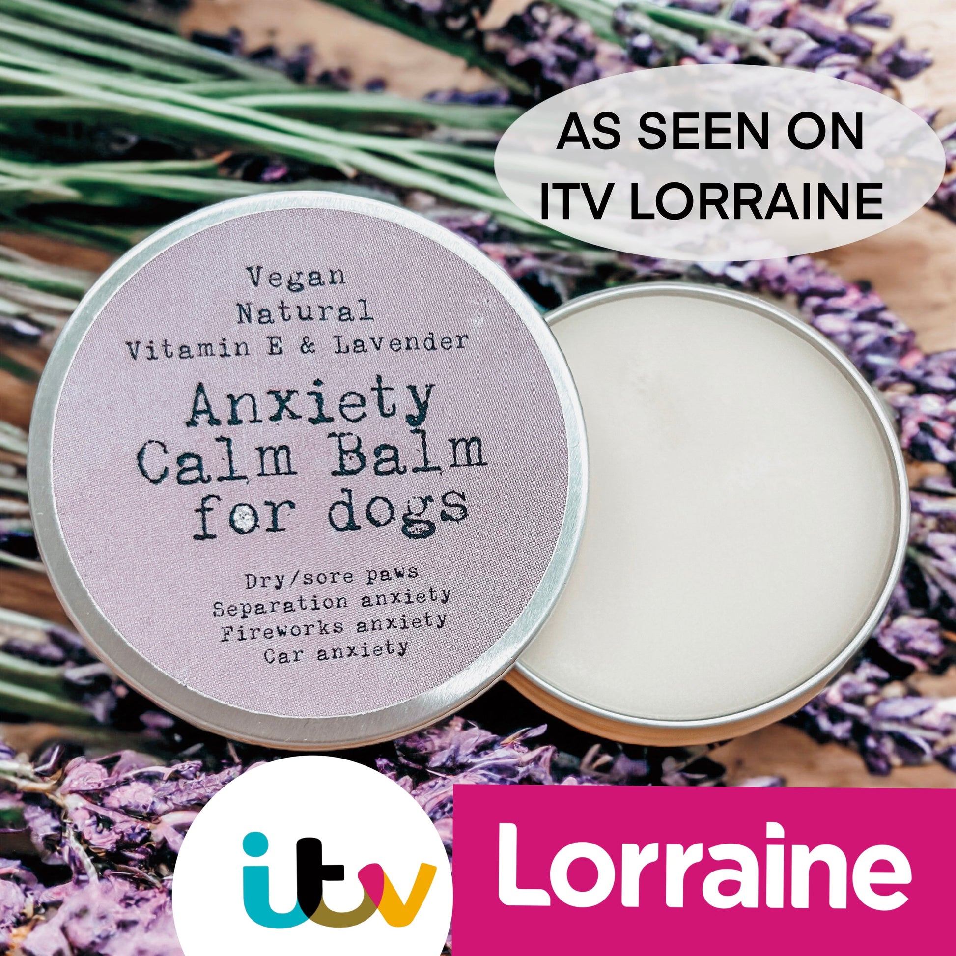 Paw Balm for Dogs with Calming Care