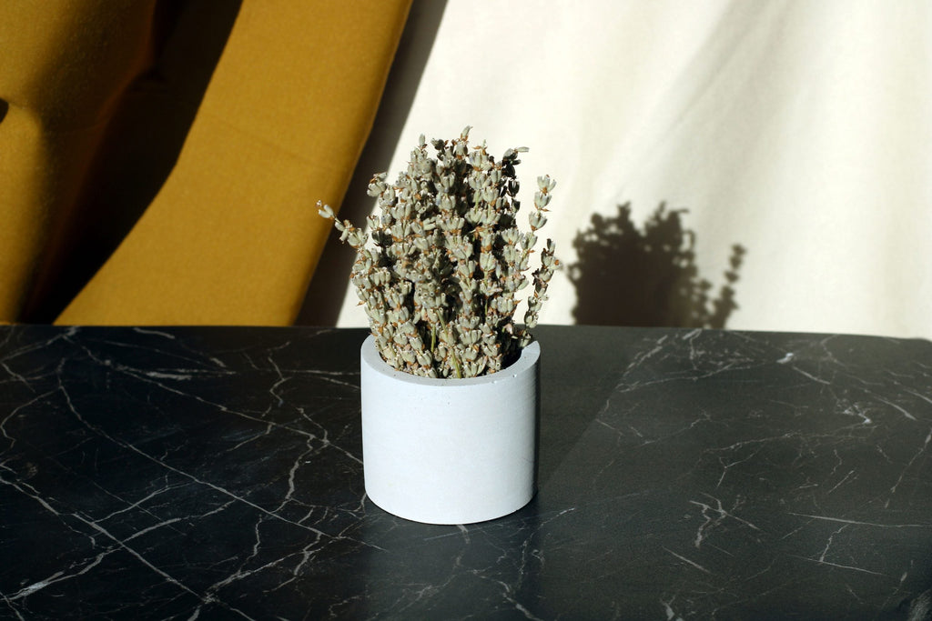 Concrete Cylinder Tealight Holder