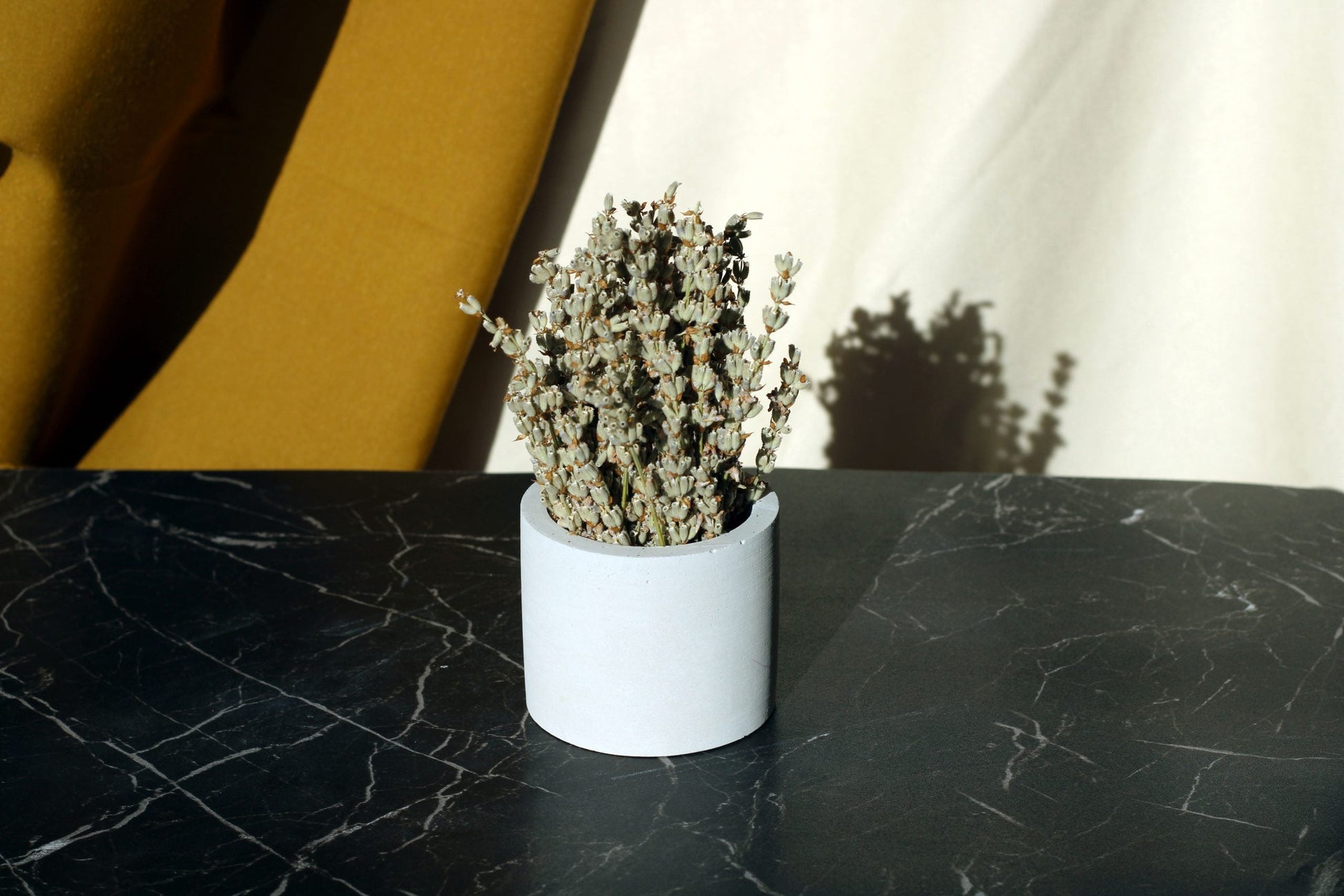 Concrete Cylinder Tealight Holder