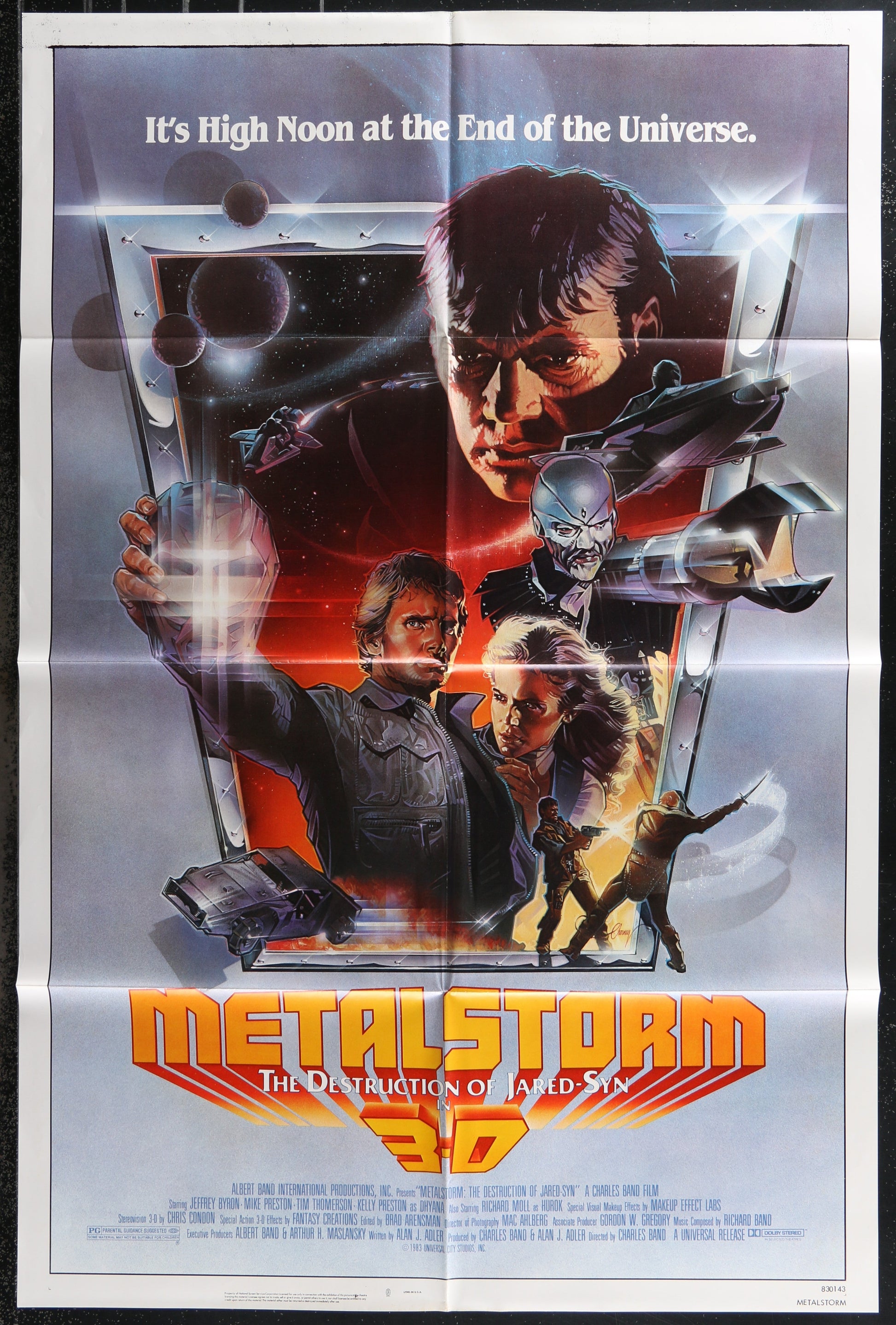 Metalstorm 1983 Original US One Sheet Cinema Poster