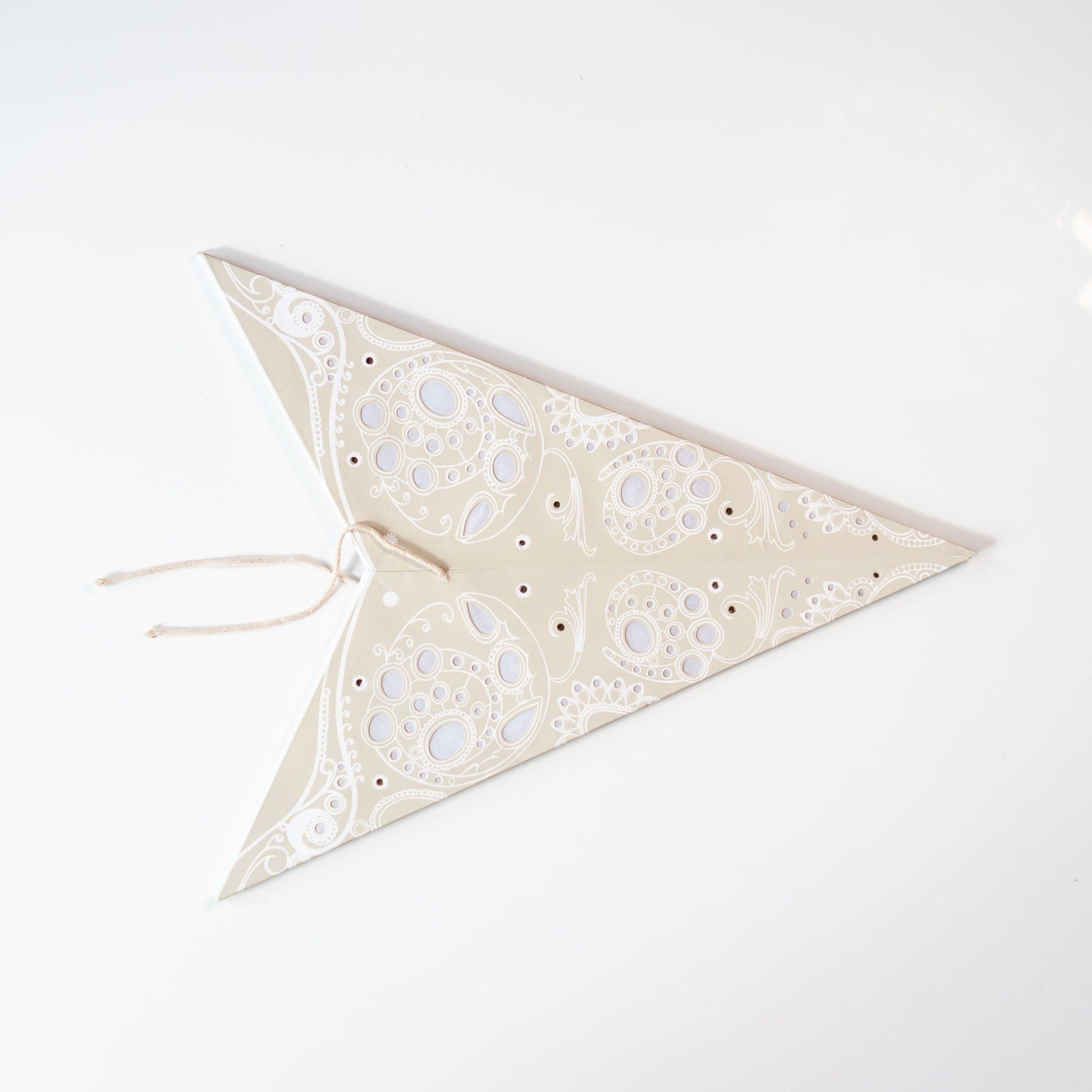 Natural Stone Lace Star Lantern