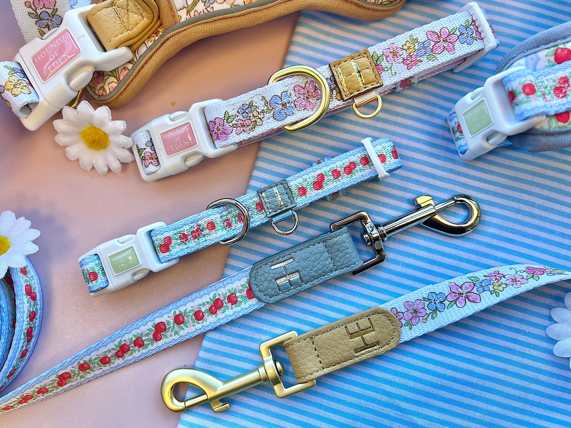 Pastel Petals Dog Harness XS to XL