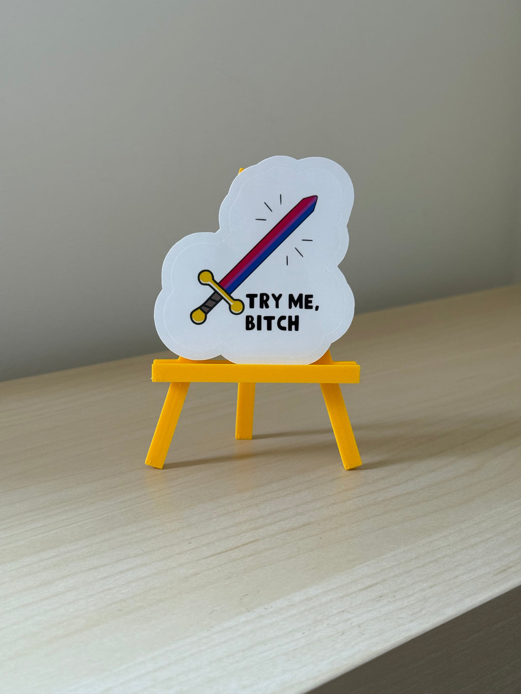 Pride Sword Vinyl Sticker