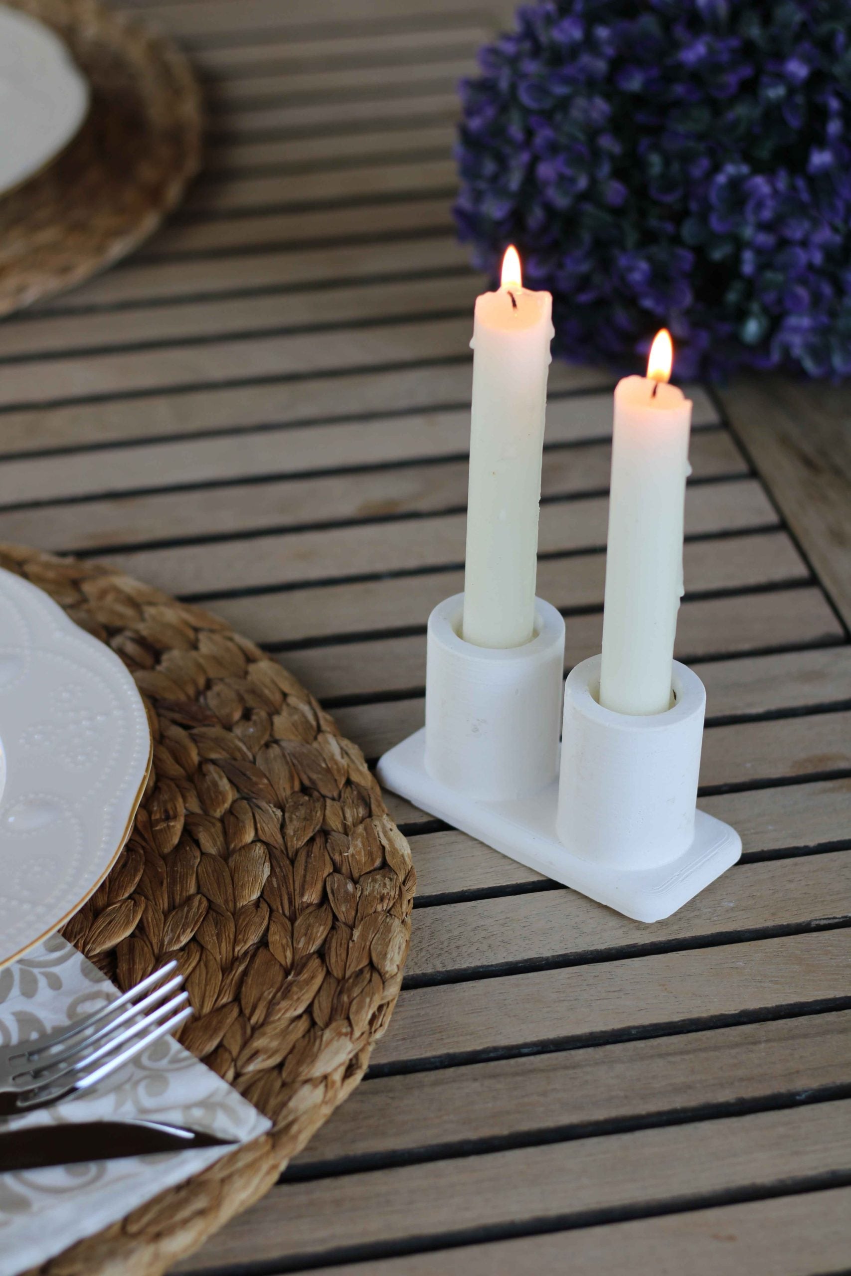 Handmade Concrete Candle Holder