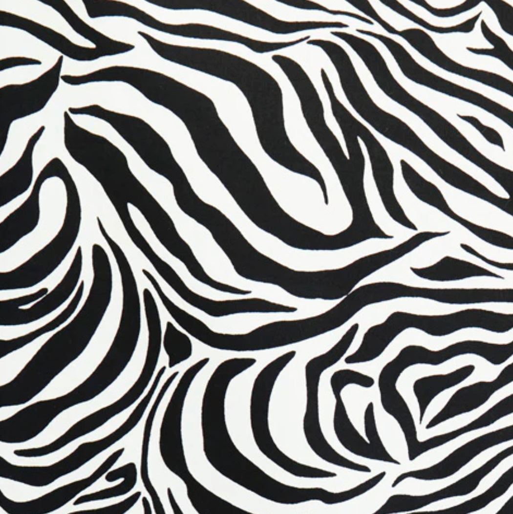 Olive green velvet drum lampshade/ ceiling light shade with zebra print cotton interior