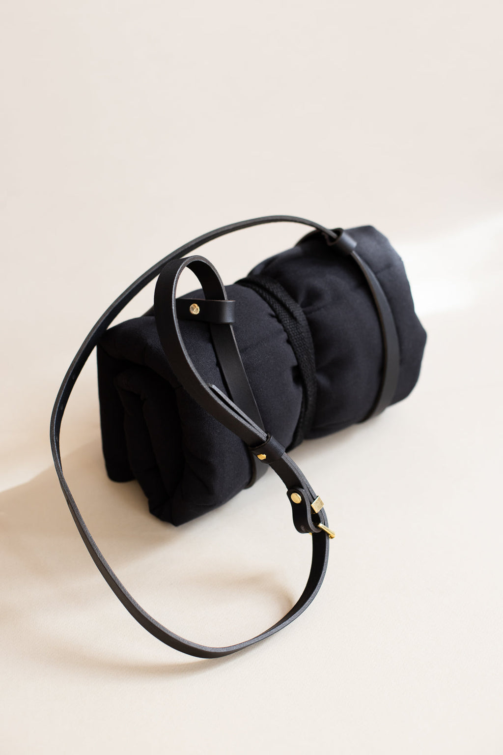 Adjustable Leather Mat Strap