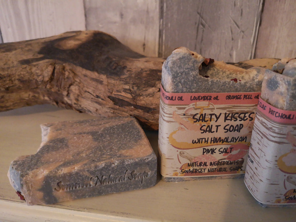 Sea Salt Soap with Orange Lavender and Patchouli