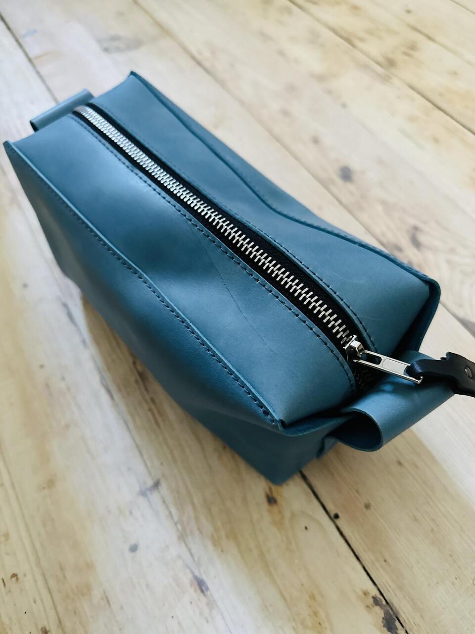 Luxurious Leather Makeup Bag – Elegant & Durable Organizer by eleriinseim at www.brixbailey.com