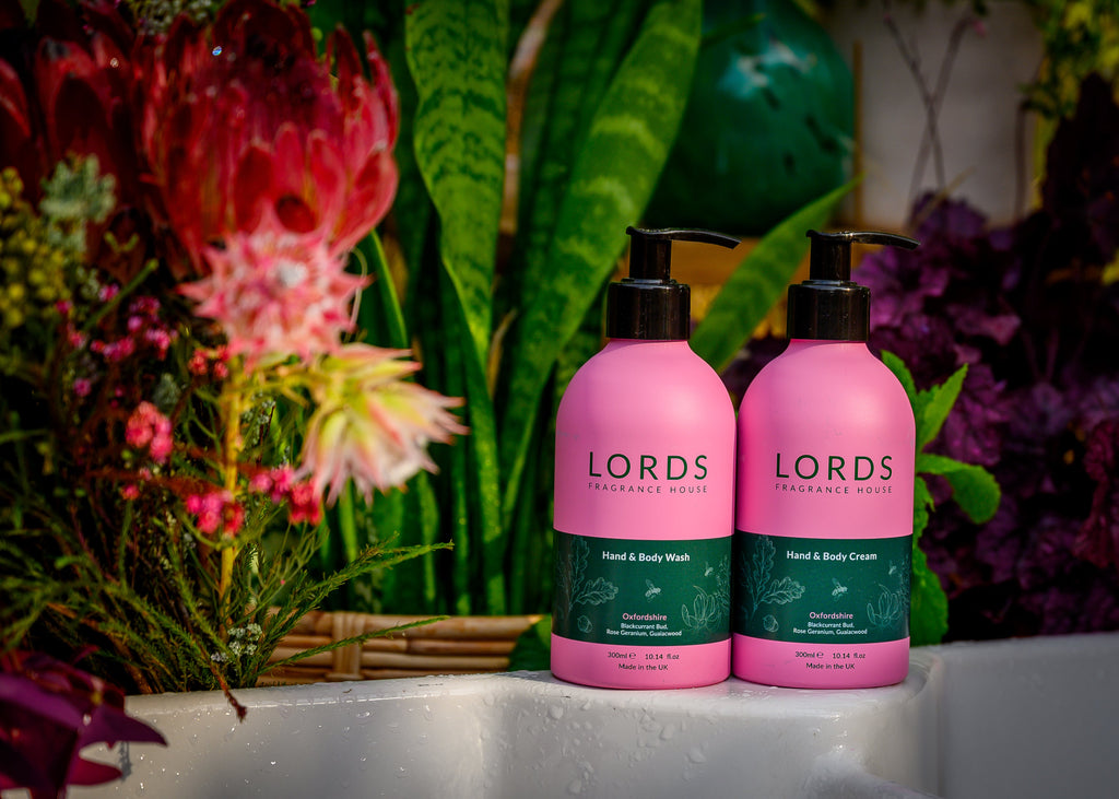 Pink Hand and Body Wash in Aluminium Bottle