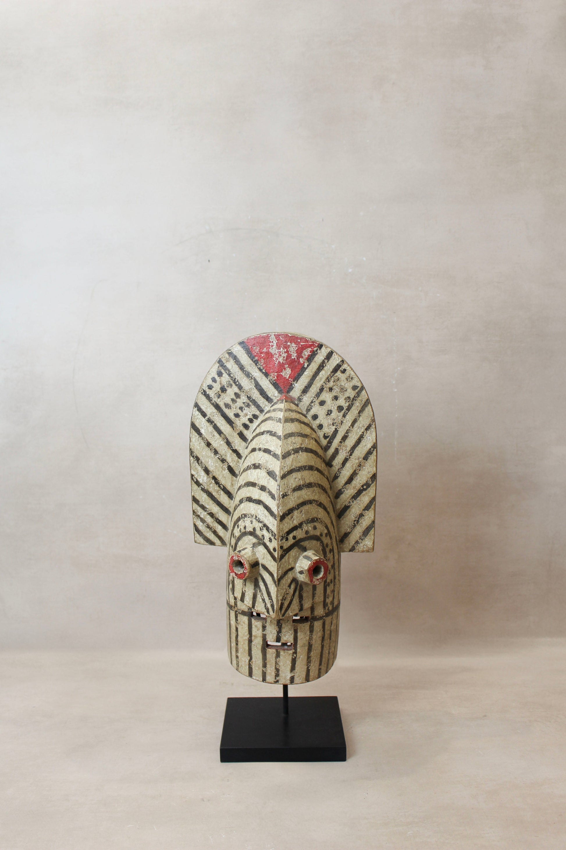 Kifwebe Striped Mask from Congo DRC