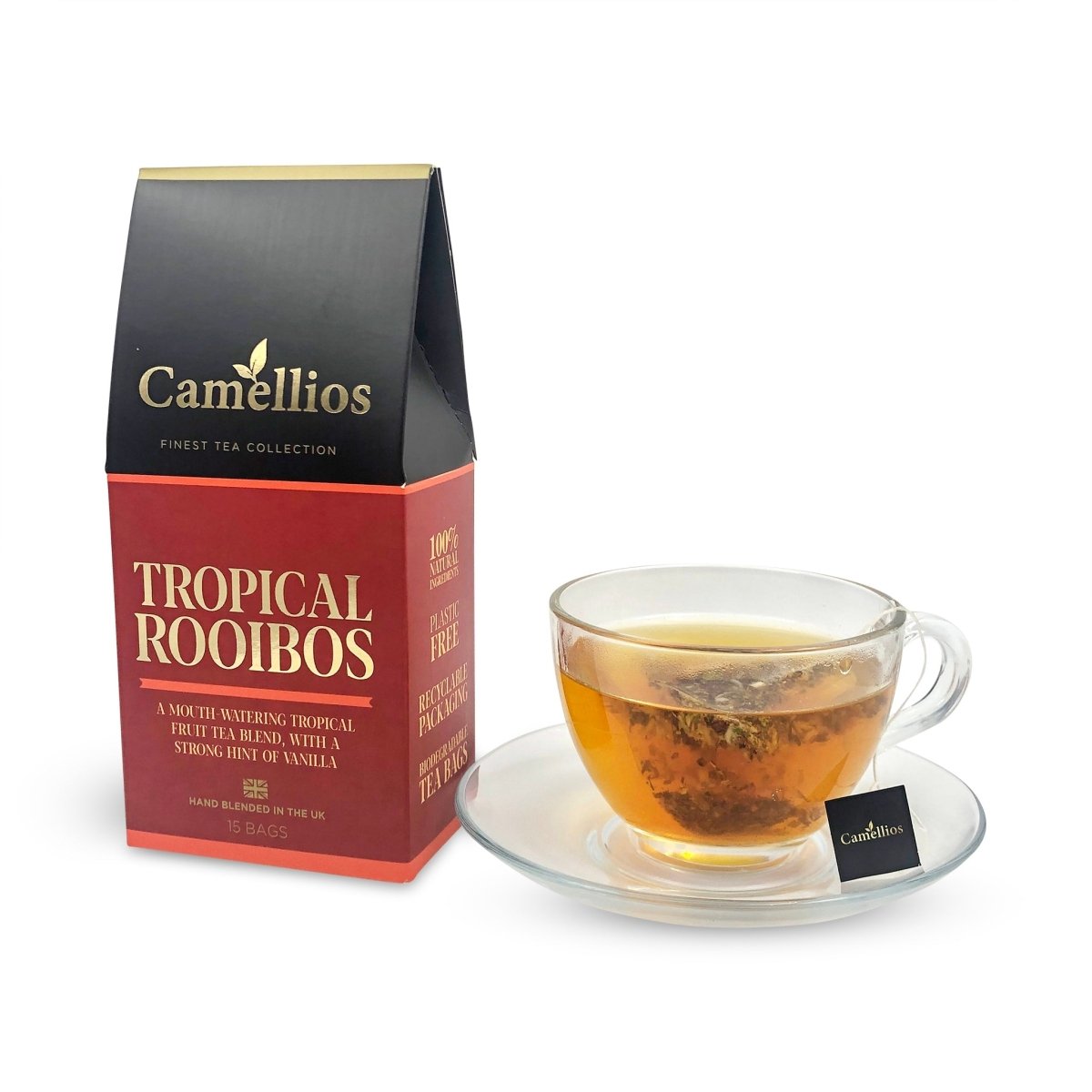 Tropical Rooibos Tea with Vanilla and Coconut