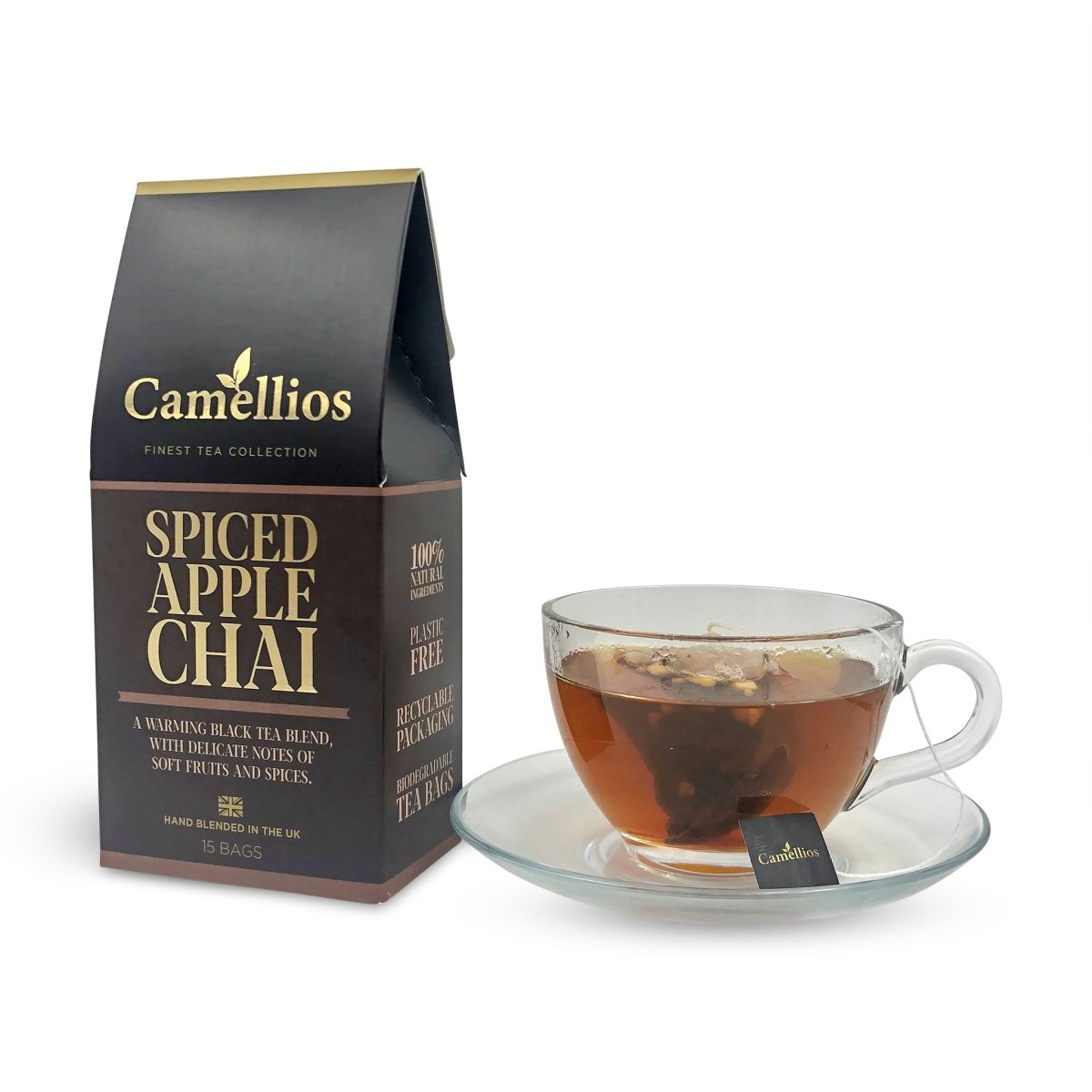 Tea Gift Box with 3 Exotic Tea Blends
