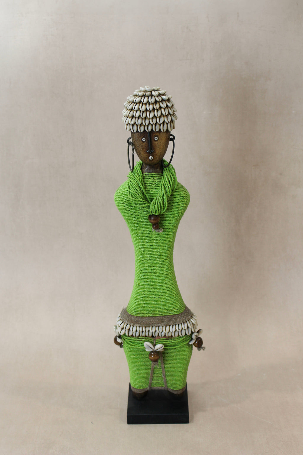 Large Handcarved African Rosewood Fertility Doll 82cm
