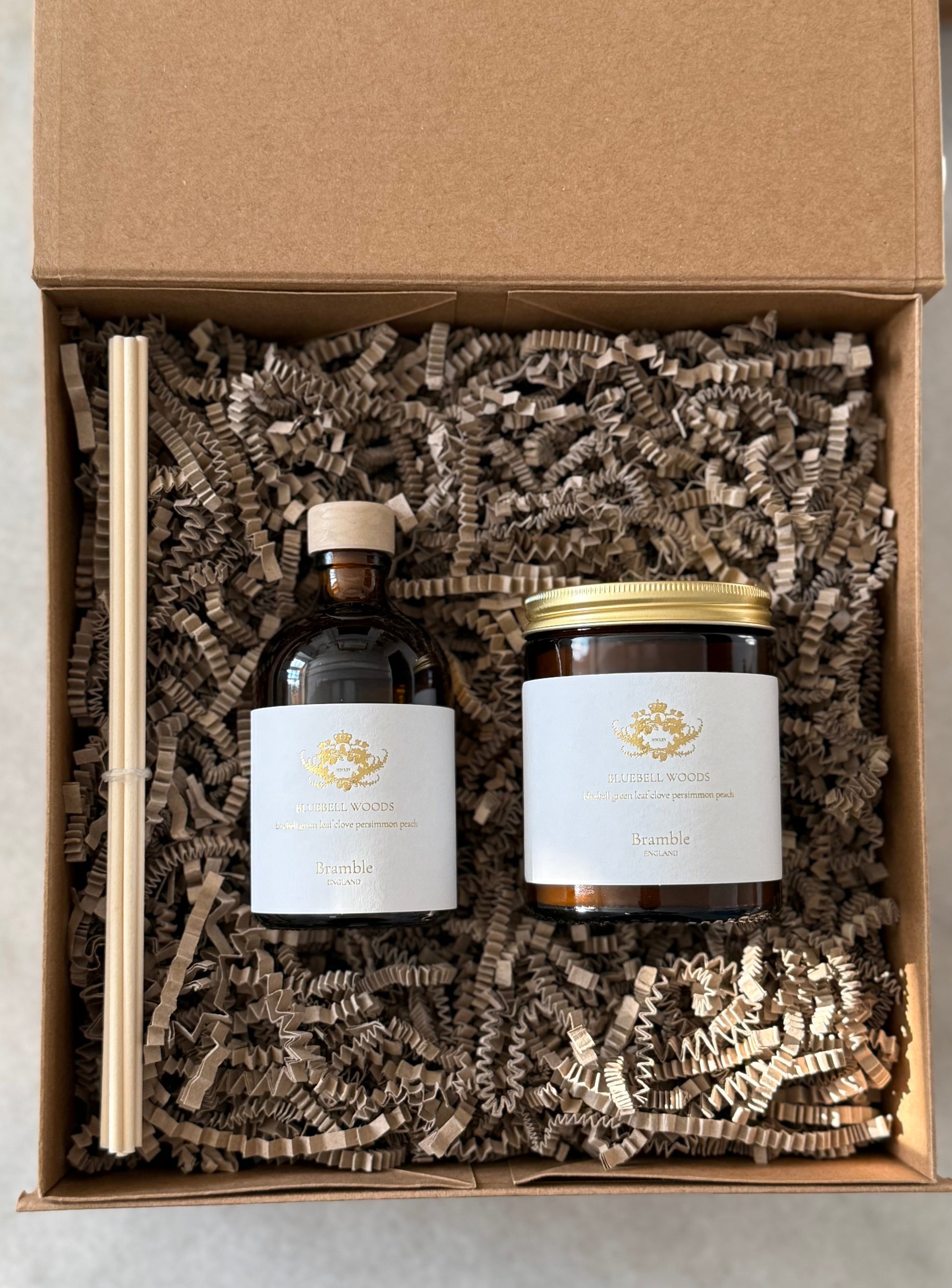 BLUEBELL WOODS DIFFUSER + CANDLE SET
