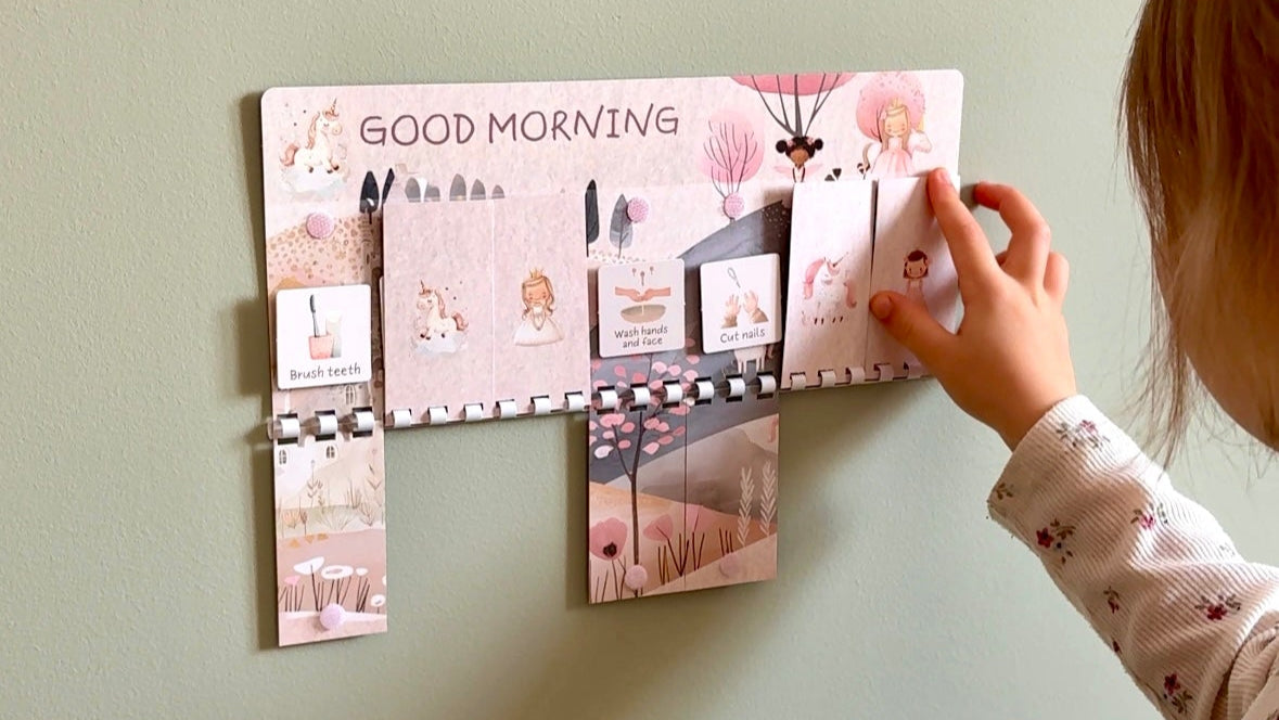 Routine Planner Set for Kids Morning and Evening