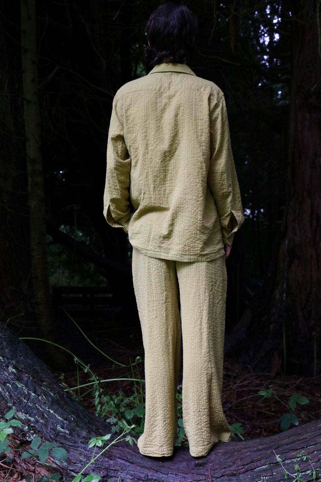 Oversized Pyjamas in Mustard