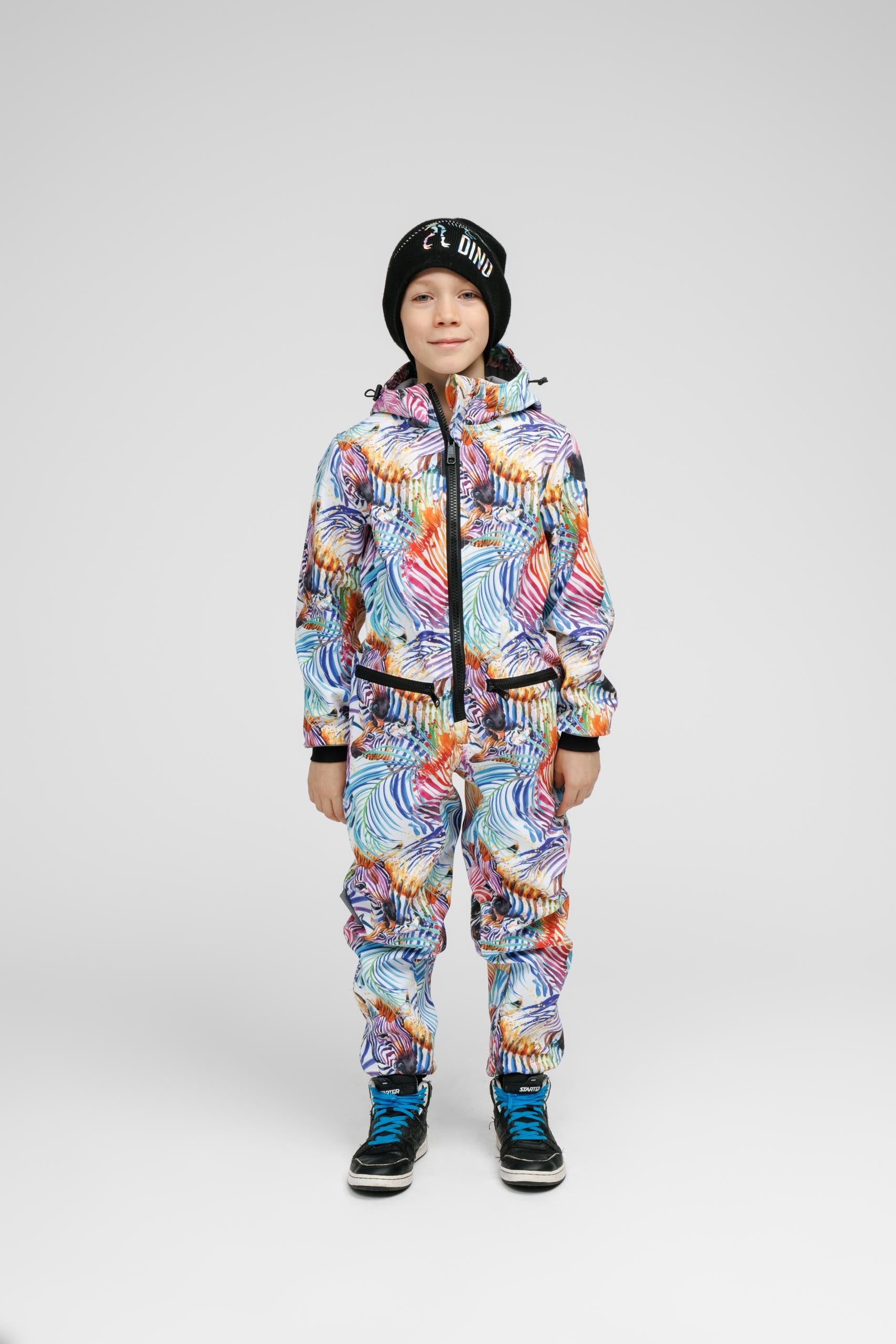 Pilv Softshell Onesie for Kids – Weather-Resistant & Breathable by Nuckö at www.brixbailey.com