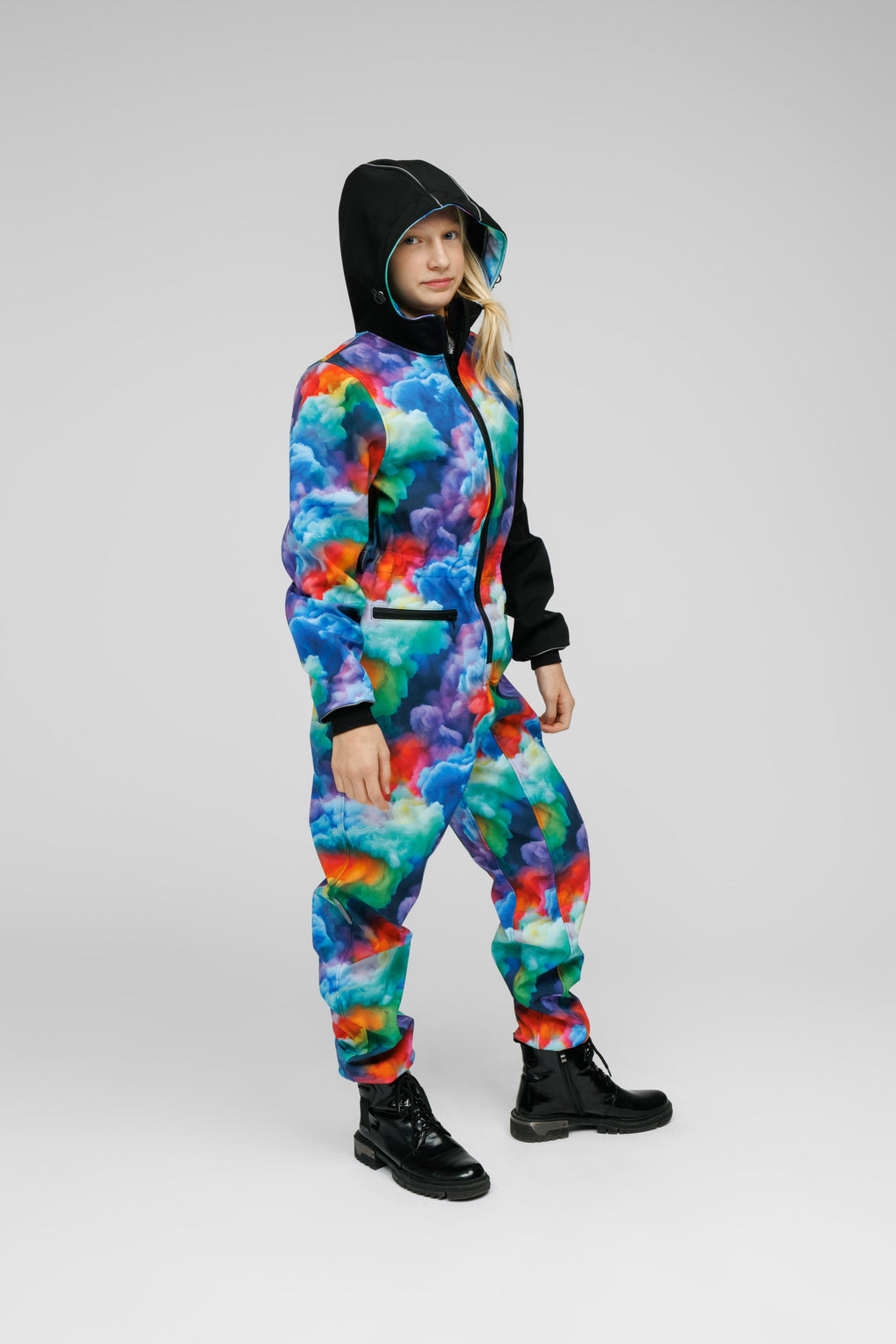 Unisex Softshell Onesie for Kids – Weather-Resistant & Breathable by Nuckö at www.brixbailey.com