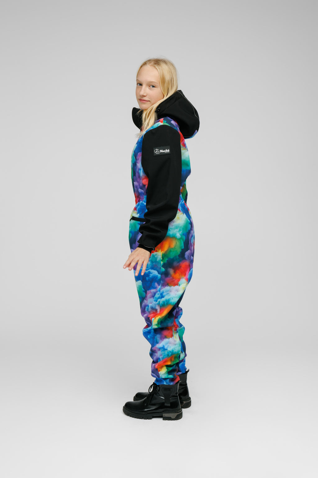 Weather-Resistant Softshell Onesie for Kids – Made in Estonia by Nuckö at www.brixbailey.com