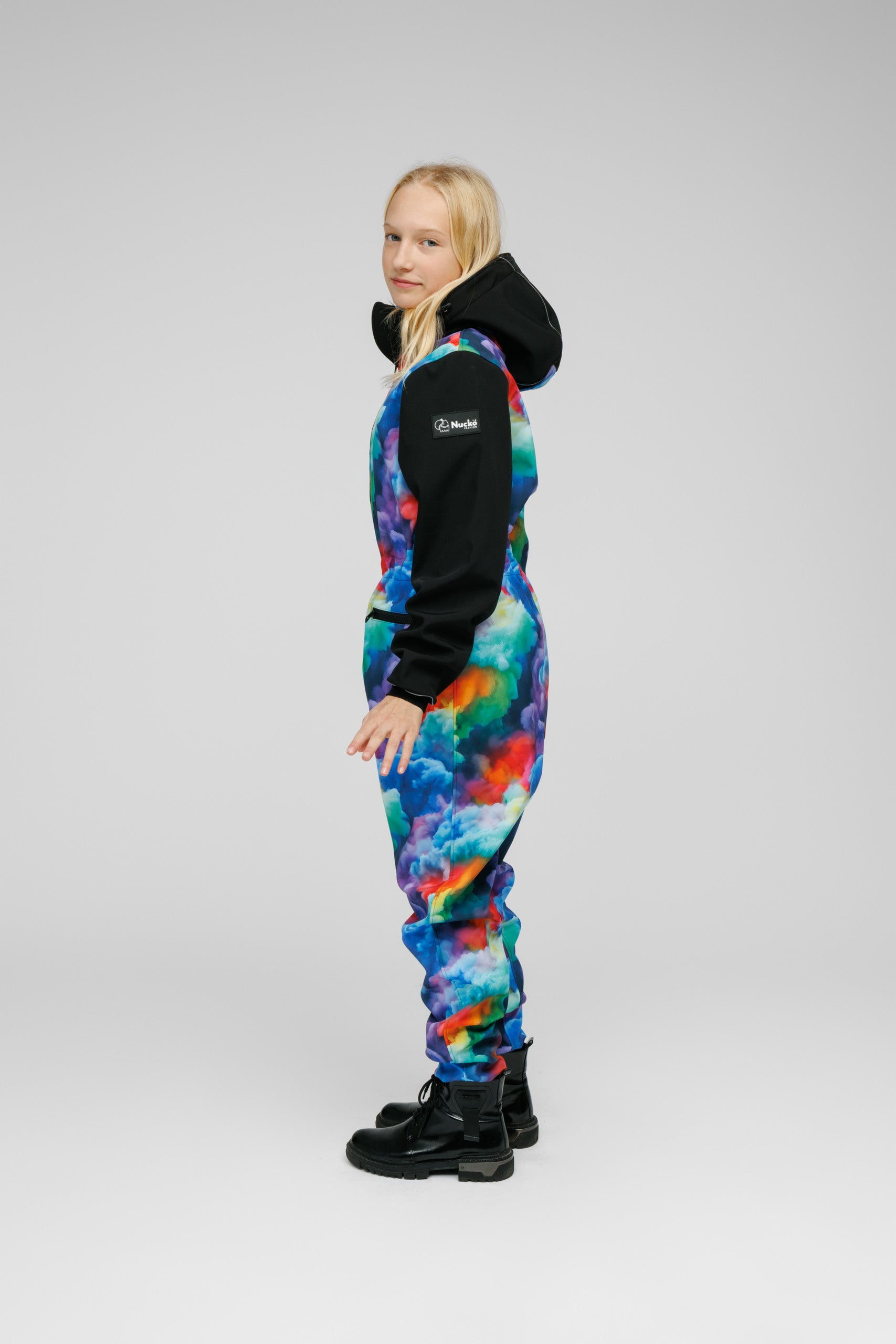Weather-Resistant Softshell Onesie for Kids – Made in Estonia by Nuckö at www.brixbailey.com